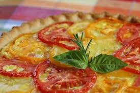 tomato cheese tart